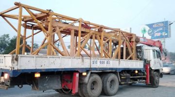 Vận chuyển hàng hoá bằng xe cẩu ở Tiền Giang