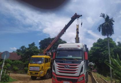 hình ảnh Quang Tiến Cho Thu&ecirc; Xe Cẩu Nhanh Ch&oacute;ng