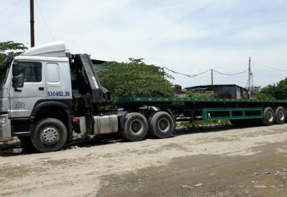 hình ảnh  Xe Cẩu Vận Chuyển H&agrave;ng H&oacute;a | Quang Tiến 