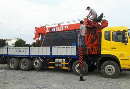 hình ảnh Cho Thu&ecirc; Xe Cẩu 5 Tấn - Dịch Vụ Vận Tải