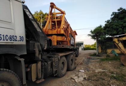 hình ảnh  Xe Cẩu Quang Tiến Cho Thu&ecirc; Xe Cẩu H&agrave;ng TPHCM