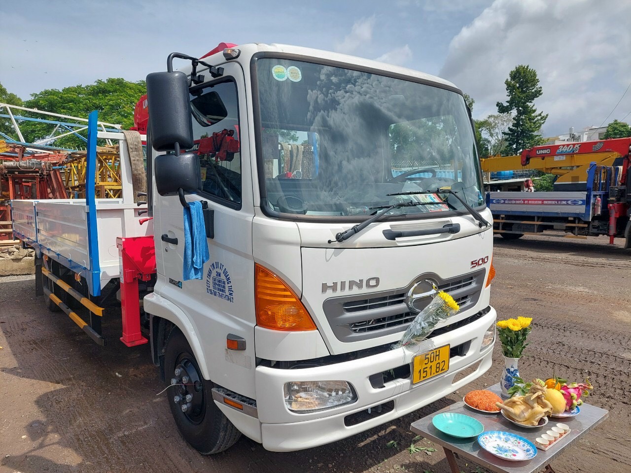Dịch vụ cho thuê xe cẩu thùng 5 tấn tại Quang Tiến  